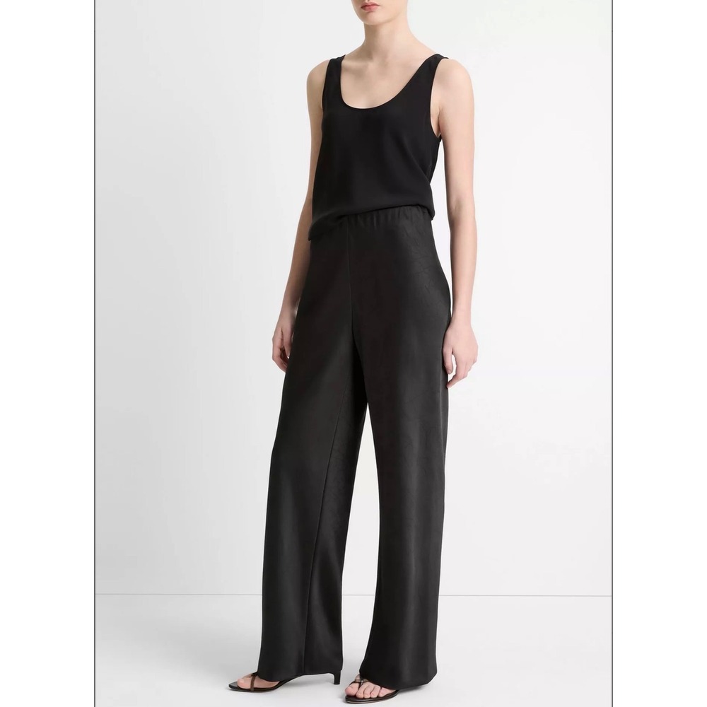 Vince Black Wide Leg Pants